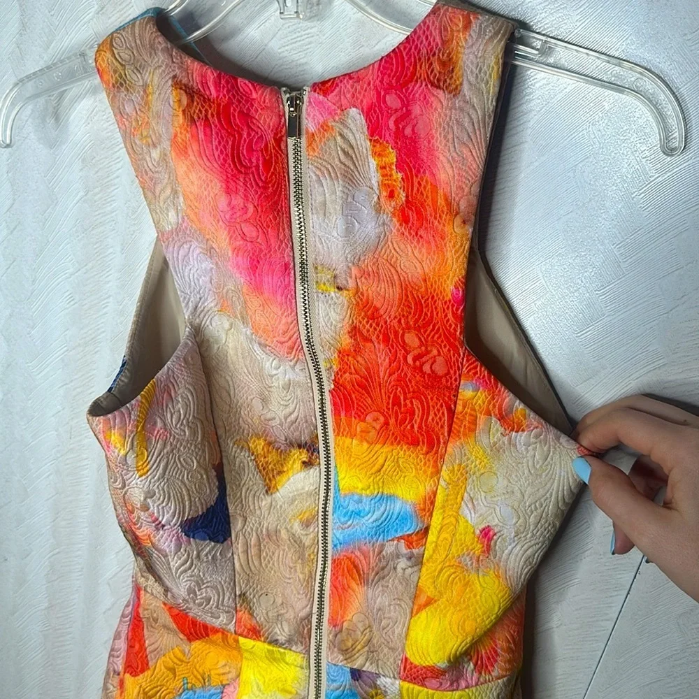 H&M Colorful Abstract Mini Dress - Picture 6 of 6